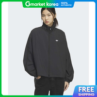 adidas | Áo khoác thể thao chính hãng HZ0849 3 sọc mặc nhà màu đen