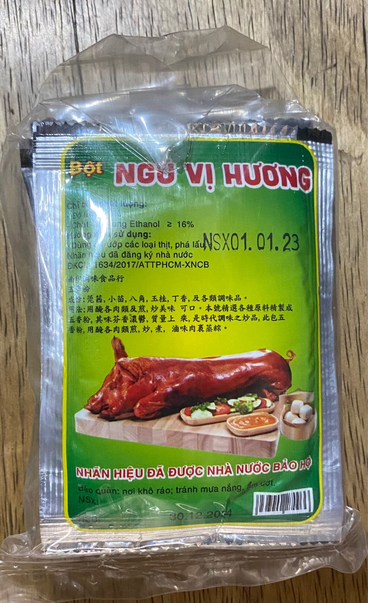 Ngũ vị hương Nam Ấn (1 bịch / 10 gói) 50g