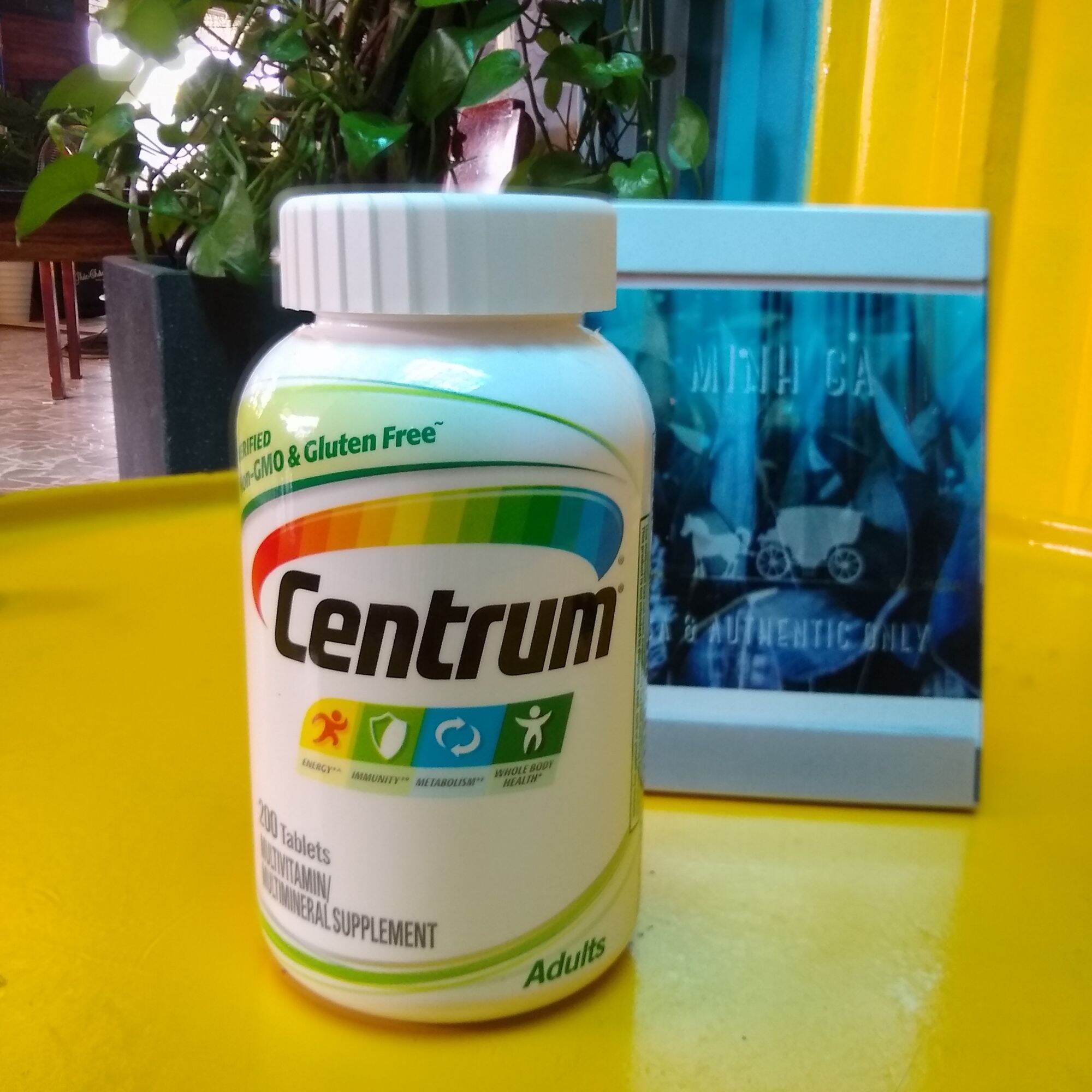 Viên uống centrum adult multivitamin 200 viên - cho người lớn - minh g.a usa