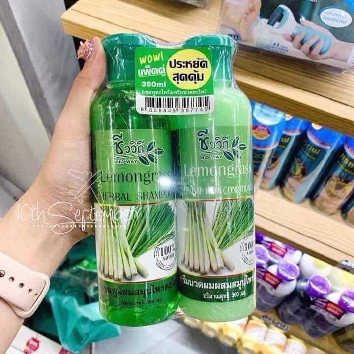 Bộ dầu gội xả tóc tinh chất xả thái lan