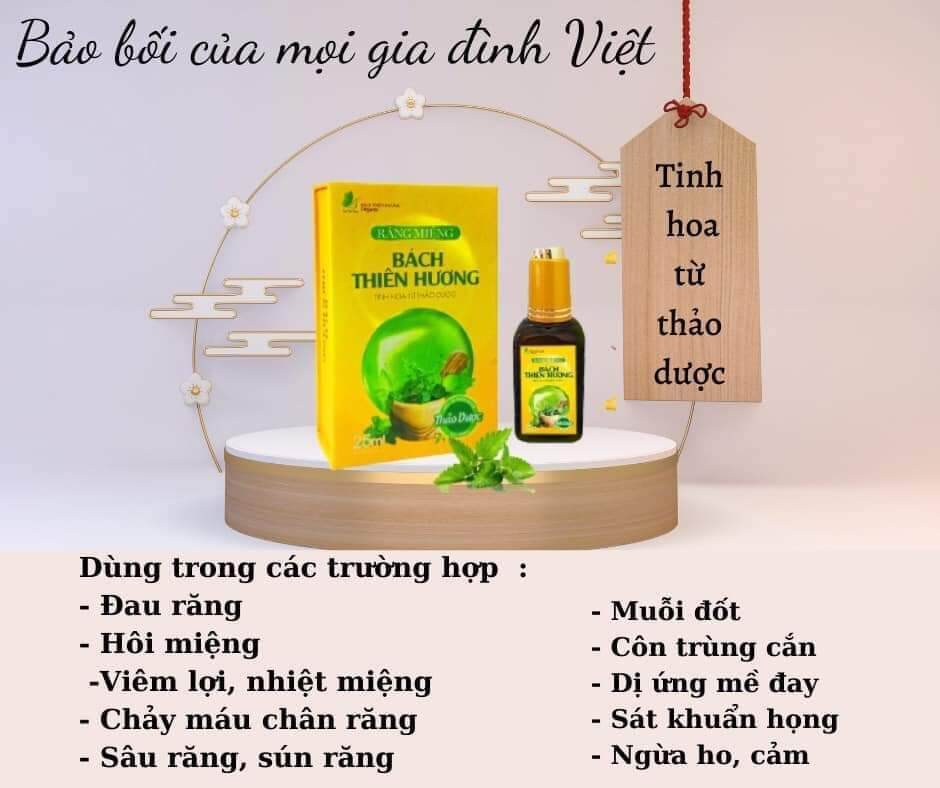 Tinh dầu răng miệng Bách Thiên Hương