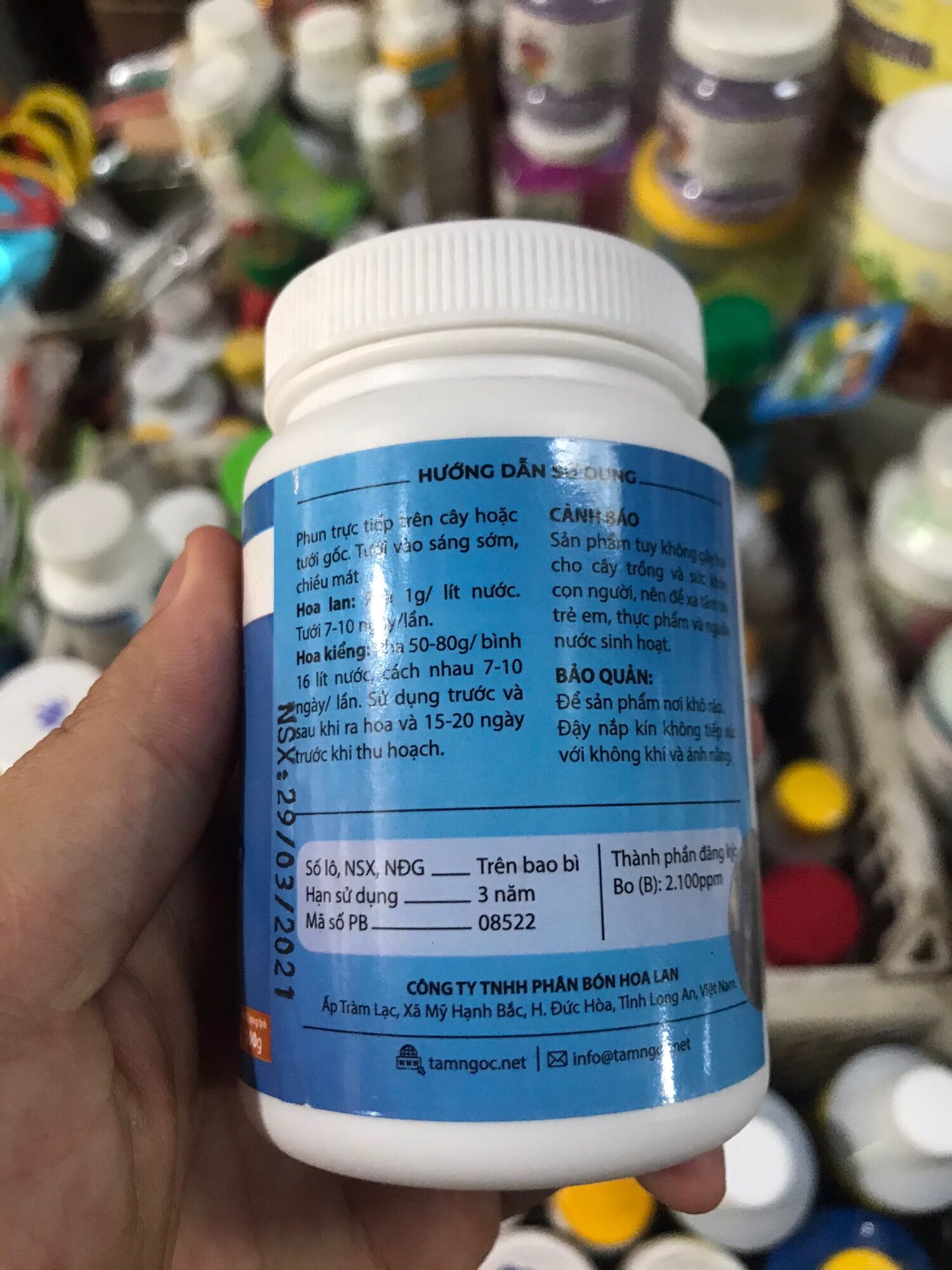 Phân bón Super Magie của thầy Tám Ngọc