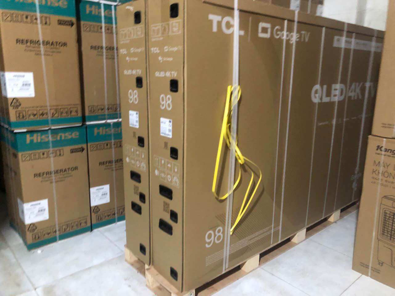 Android Tivi QLED TCL 4K 98 inch 98C735 ( Mới ra mắt 2022)