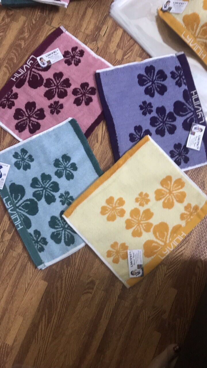 Set 10 khăn mặt khăn bông cao cấp , khăn mặt hoa lan . thương hiệu lyvinh . ms 534 . kích thước 30x50cm