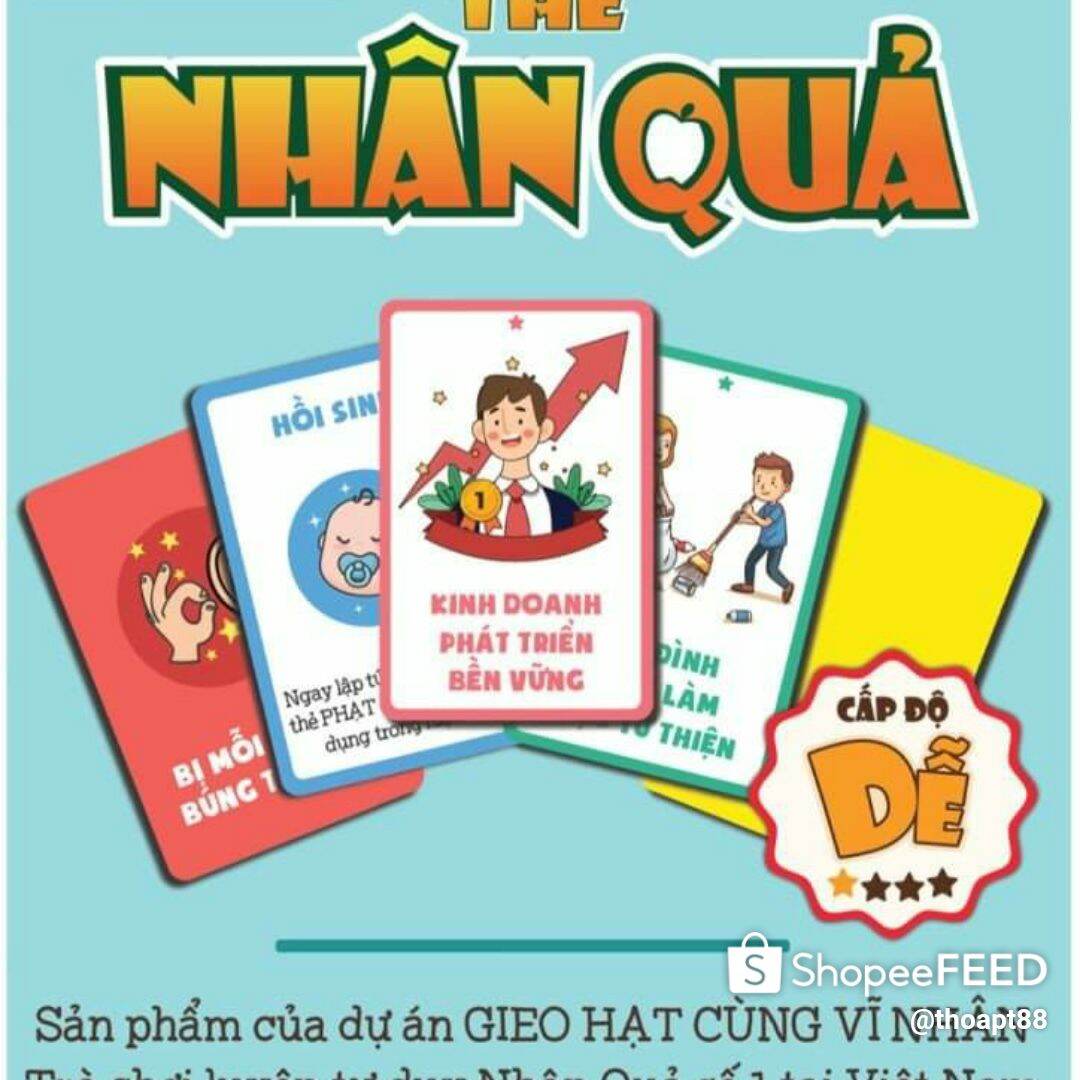 Card game nhân quả - thẻ nhân quả