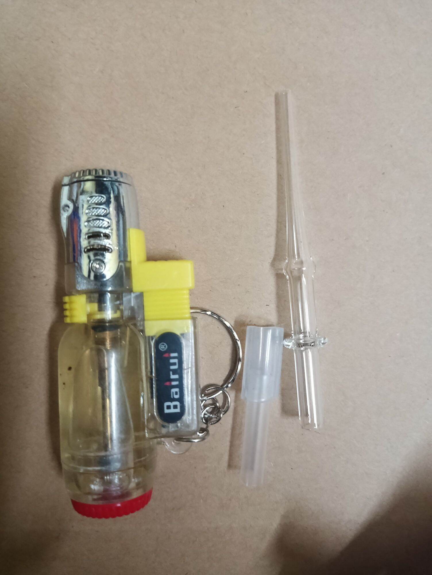 ( Sài Gòn ) Set Quẹt + 2 Tim Thủy Tinh