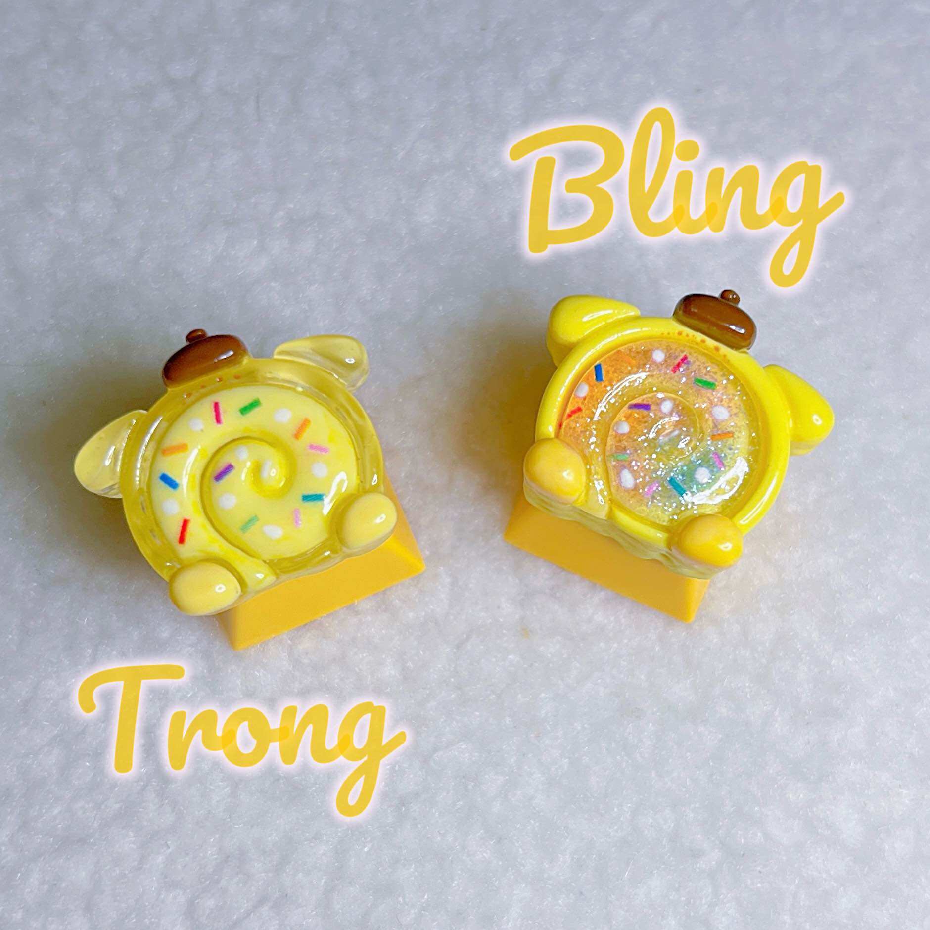 Keycap bánh hình gấu chỉ dành cho bàn phím cơ