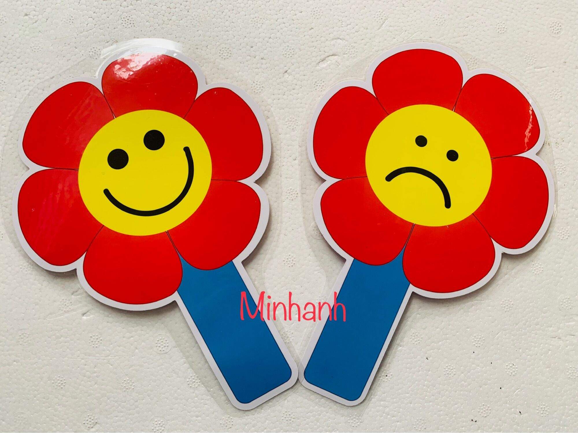 Thẻ mặt mếu/cười