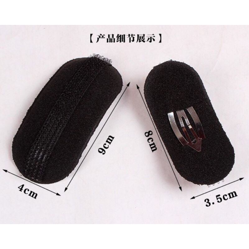 Set 2 Kẹp Làm Phồng Tóc, Độn phồng tóc