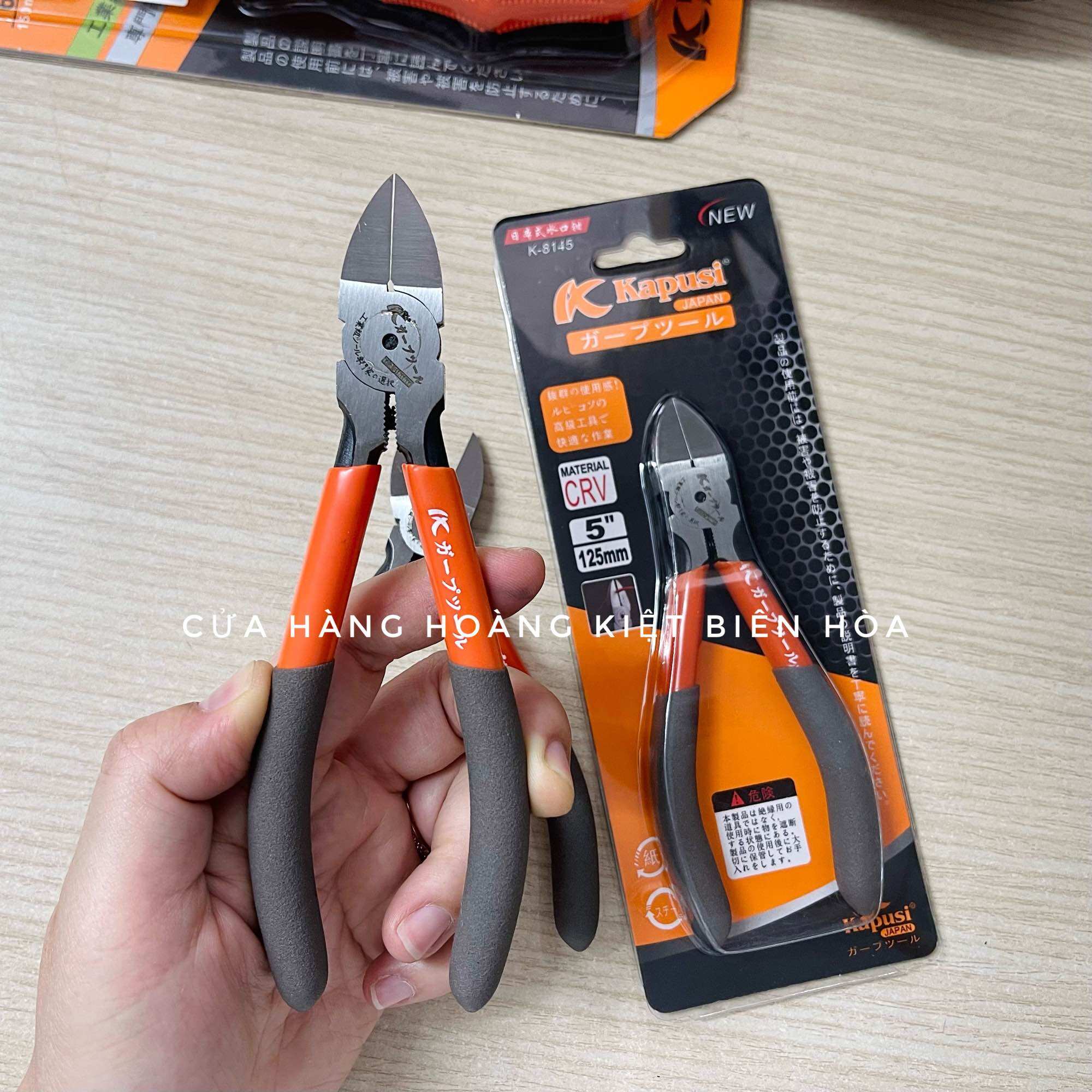 Kìm cắt góc nghiêng cao cấp 5in 6in kapus