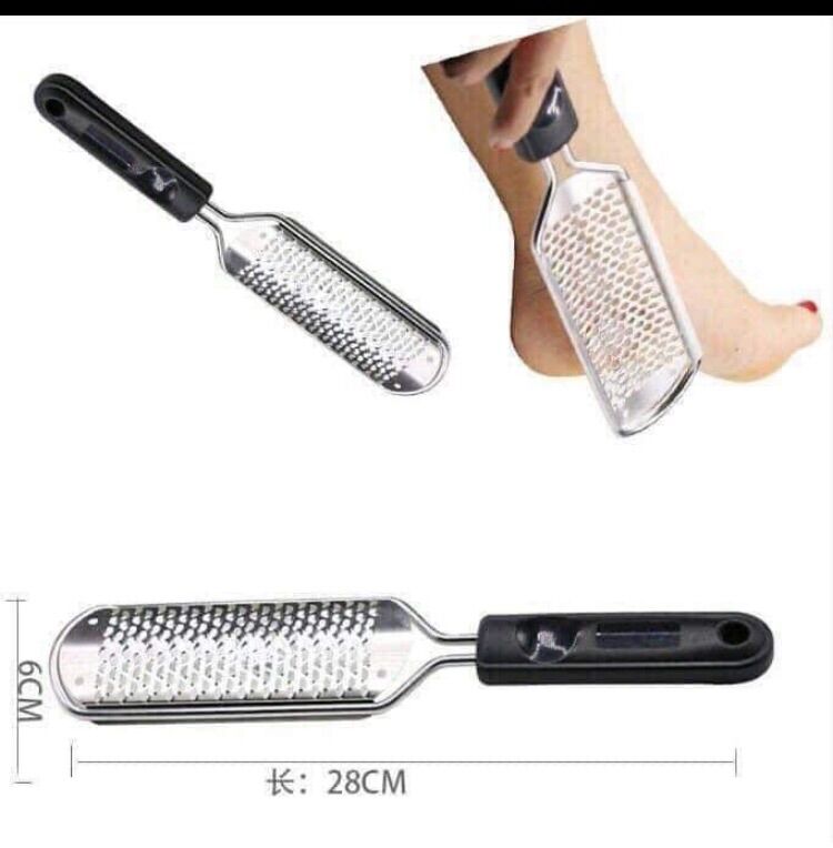 Chà gót chân, dụng cụ Chà gót chân inox