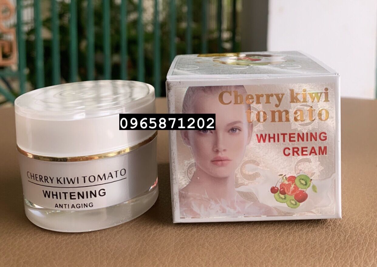 Kem Lanxi cherry kiwi tomato 25g - lanxi trắng