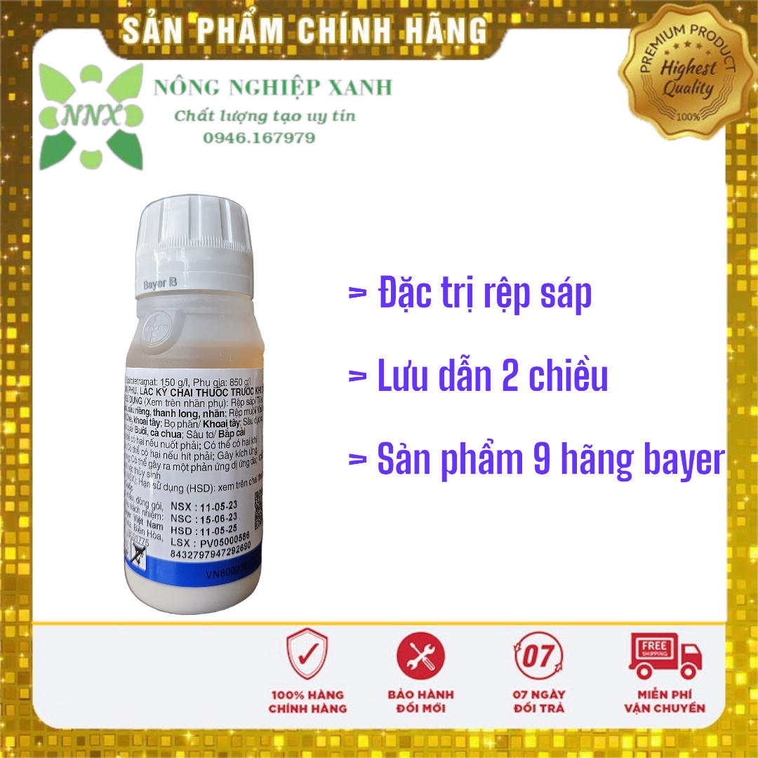 MOVENTO 150OD 100ml - Sản phẩm trừ Rệp Sáp, Bọ Trĩ - sản phẩm chính hãng Bayer