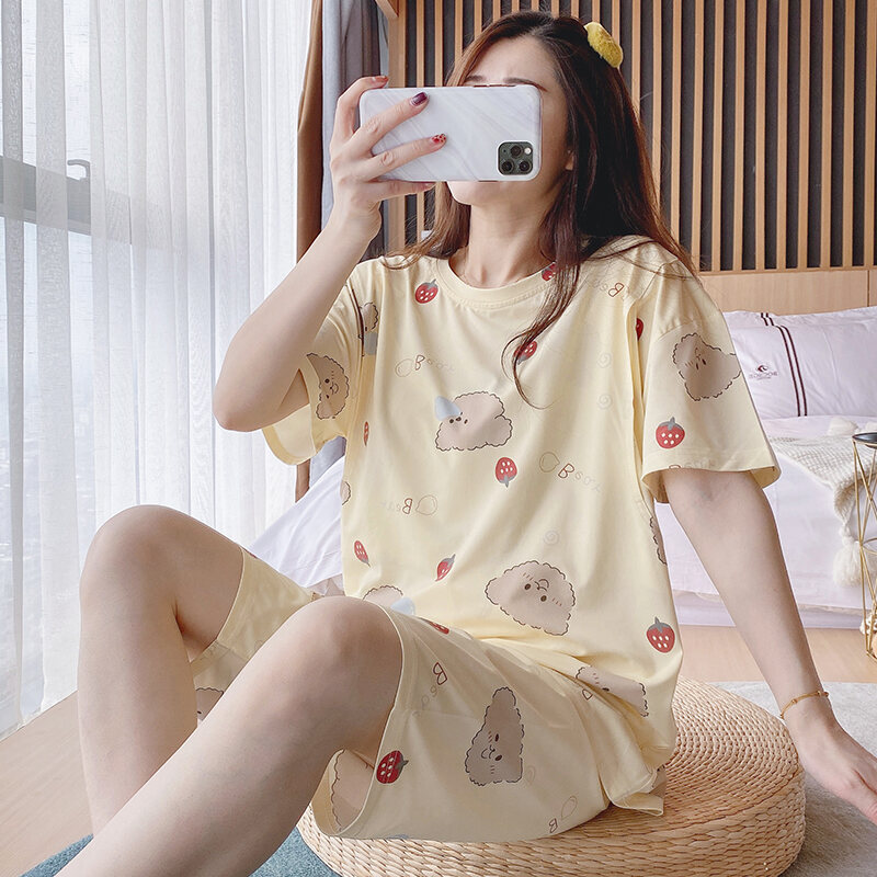 M3XL Váy Bà Bầu Cỡ Lớn Quần Áo Cho Con Bú Cotton Mùa Hè Quần Áo Gia Đình  Hoạt Hình Dễ Thương  Mỹ Phẩm Khác  TheFaceHoliccom