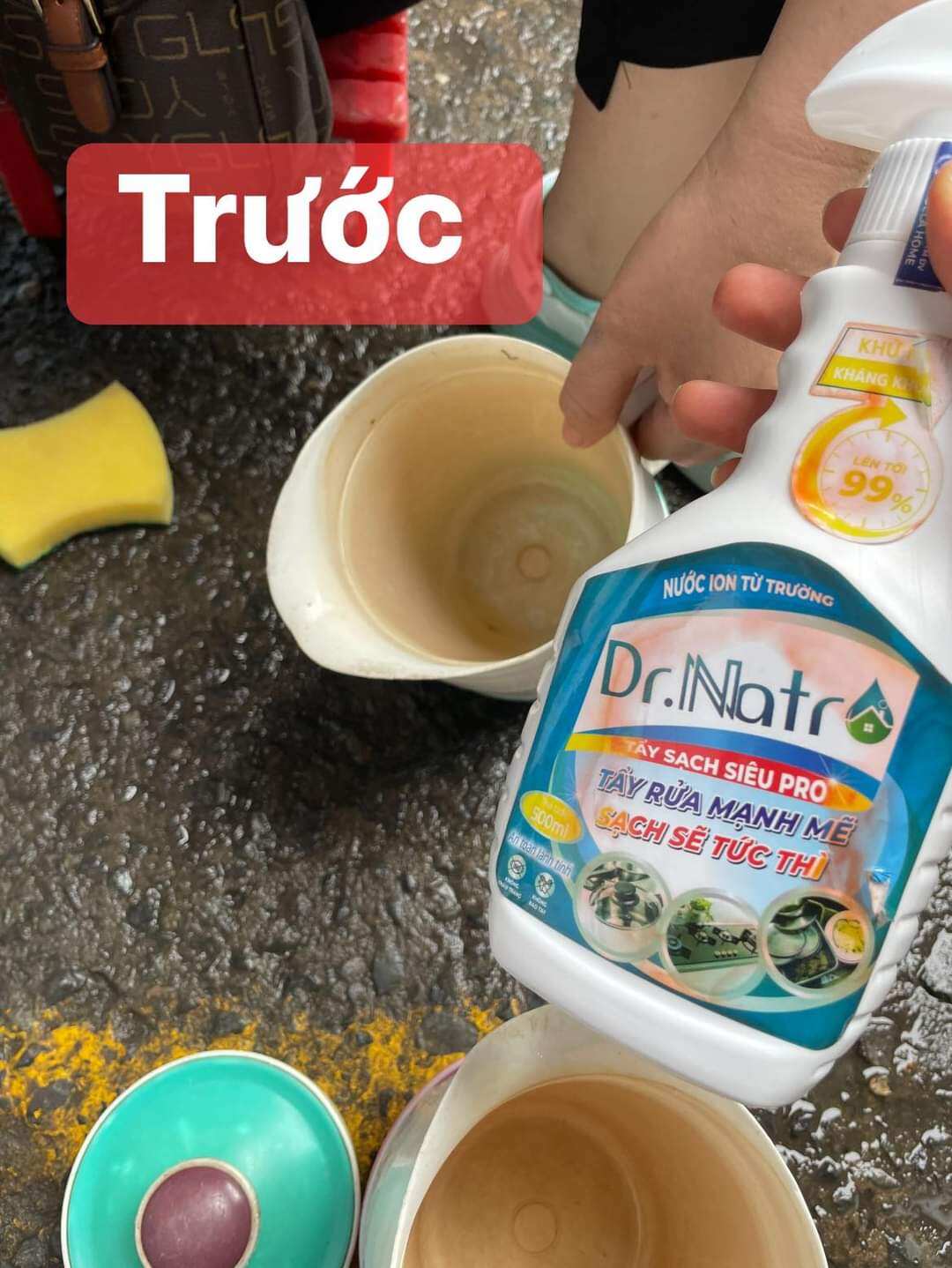 siêu tẩy rửa dr.natro