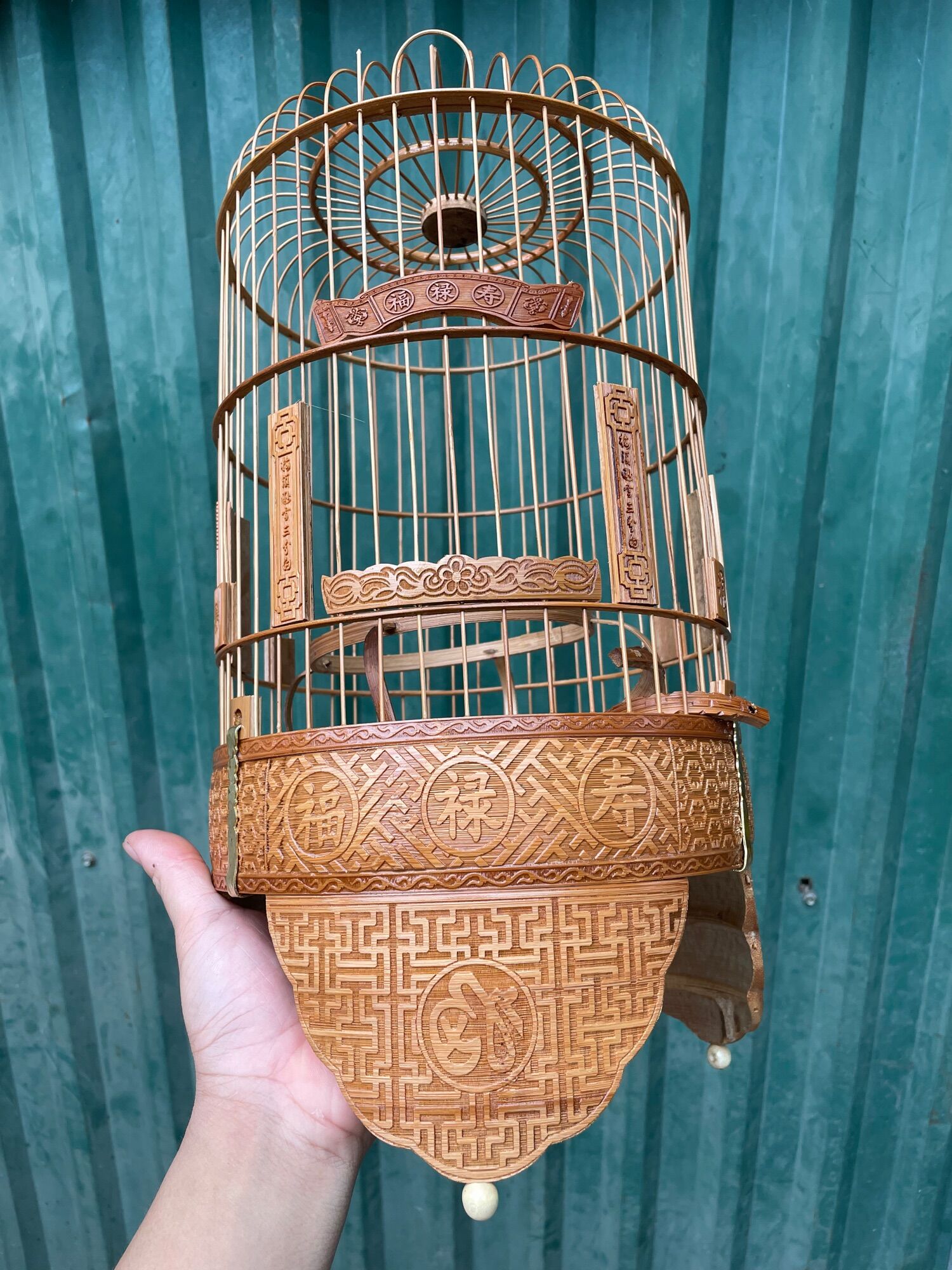 Lồng Chim Khuyên Lồng Chim Đục Bằng Tre Đẹp
