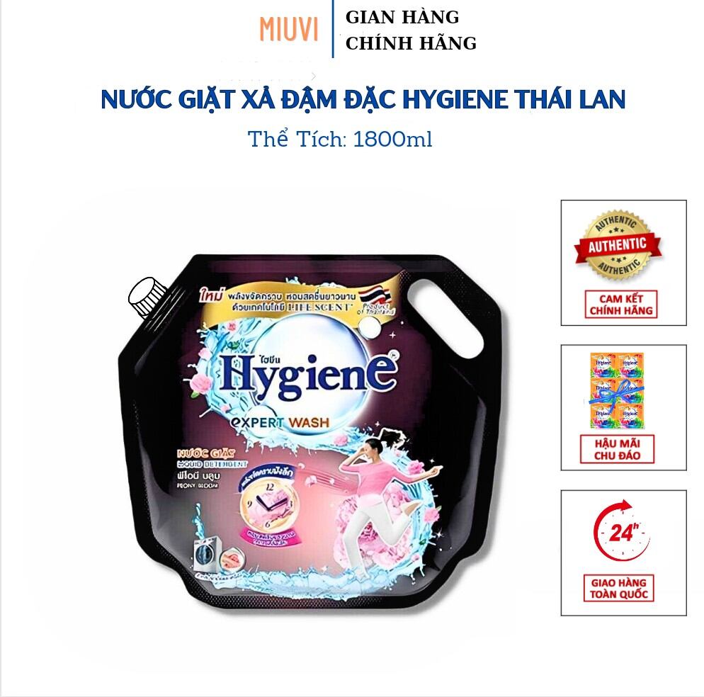 Nước giặt đậm đặc Hygiene Thái Lan túi 1800ml