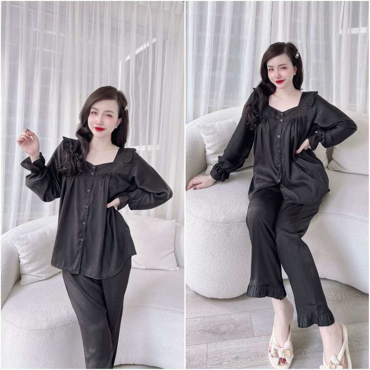 Bộ Lụa Xước Bigsize 50-100kg Form Rộng - Chất Mát