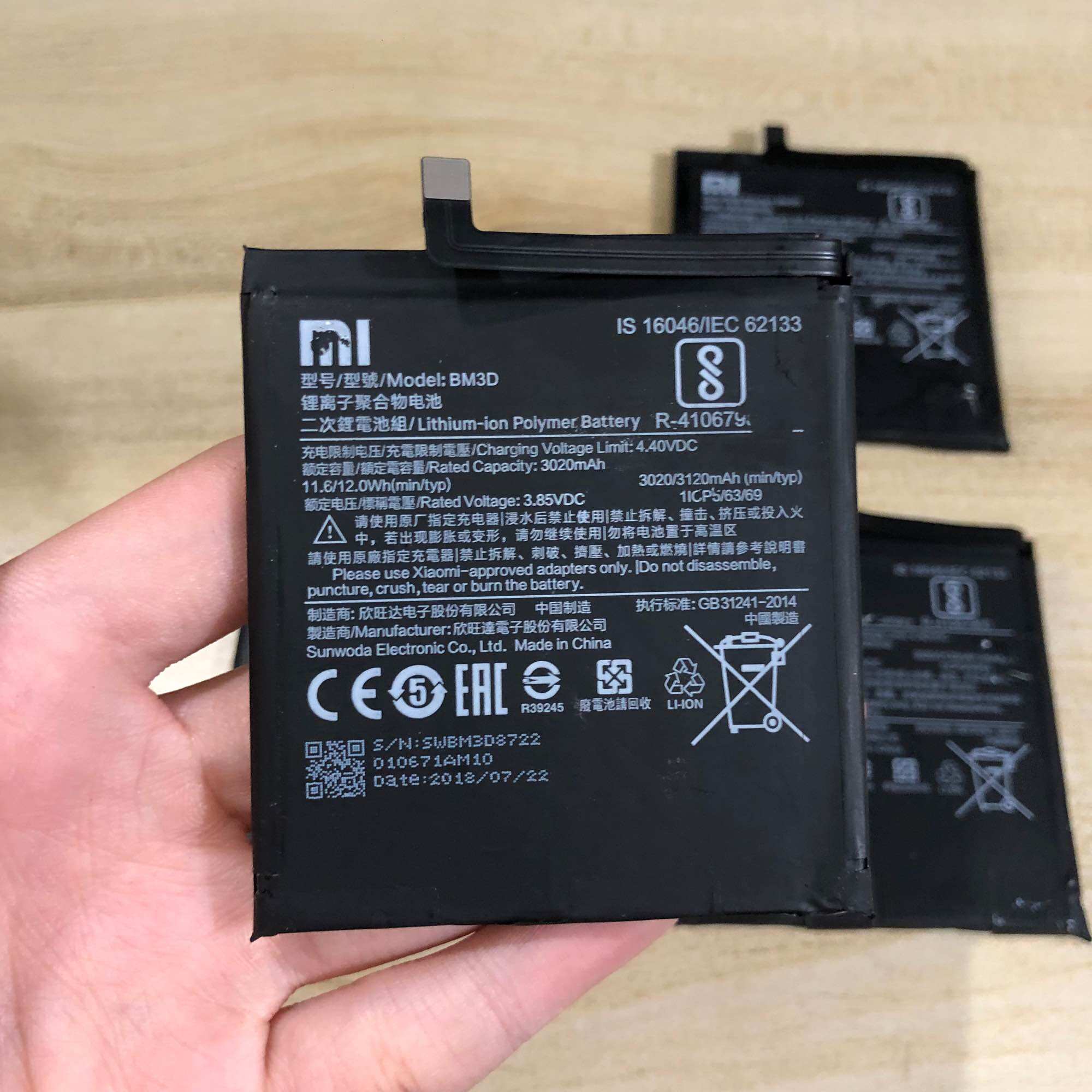Pin Xiaomi Mi 8 SE ( BM3D ) Zin Hàng Cao Cấp.
