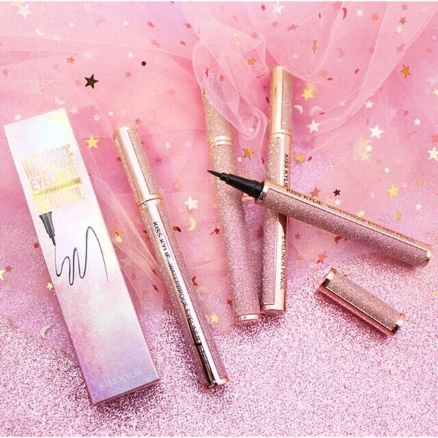 Bút dạ kẻ mắt mèo Bellestory vỏ nhũ lấp lánh Sena Beauty