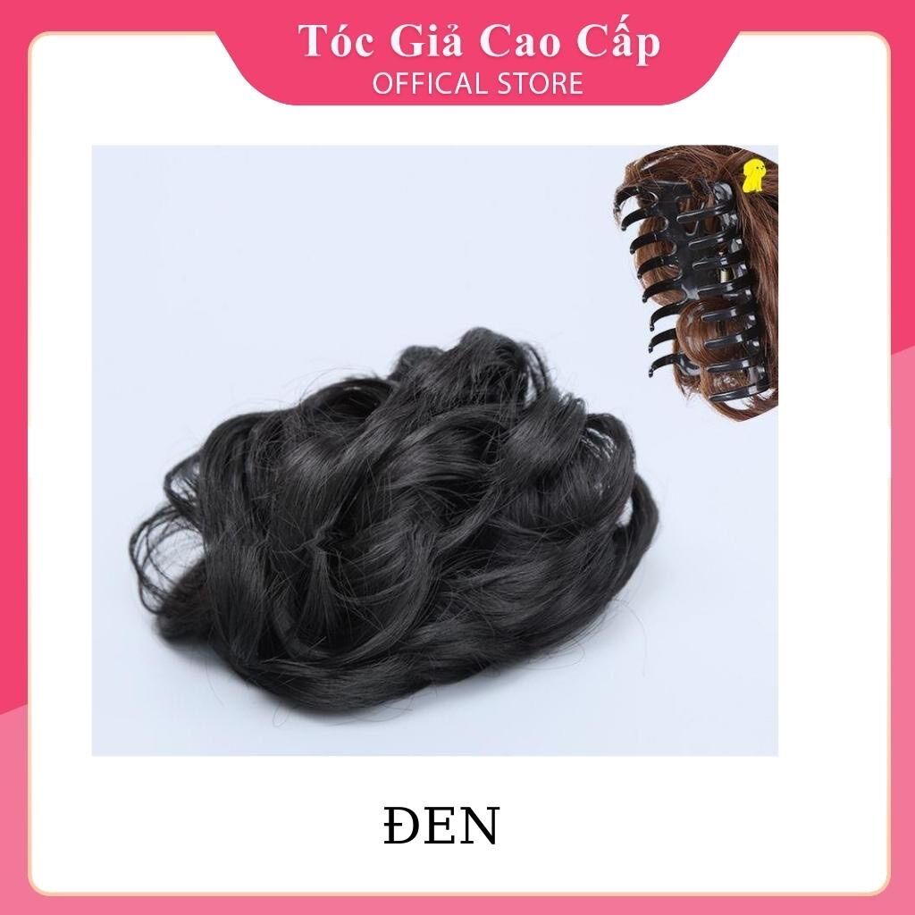 Tóc giả búi ngoặm xoăn ❇️