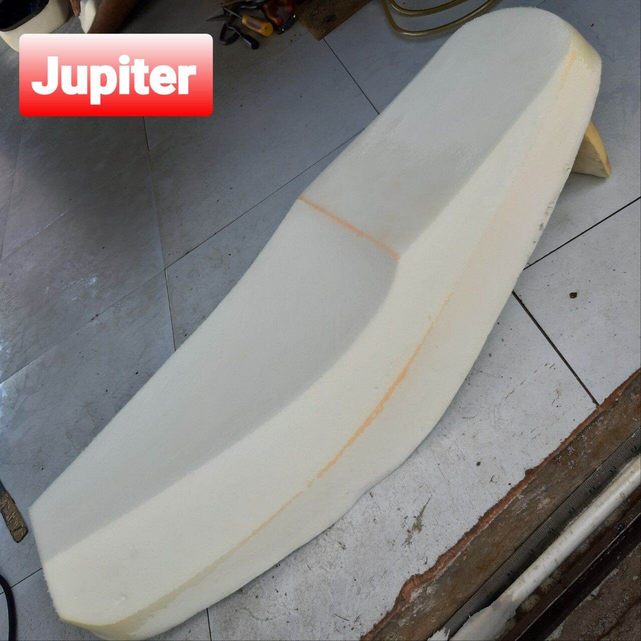 Nệm Liên Á gọt yên xe Jupiter xăng cơ đời đầu