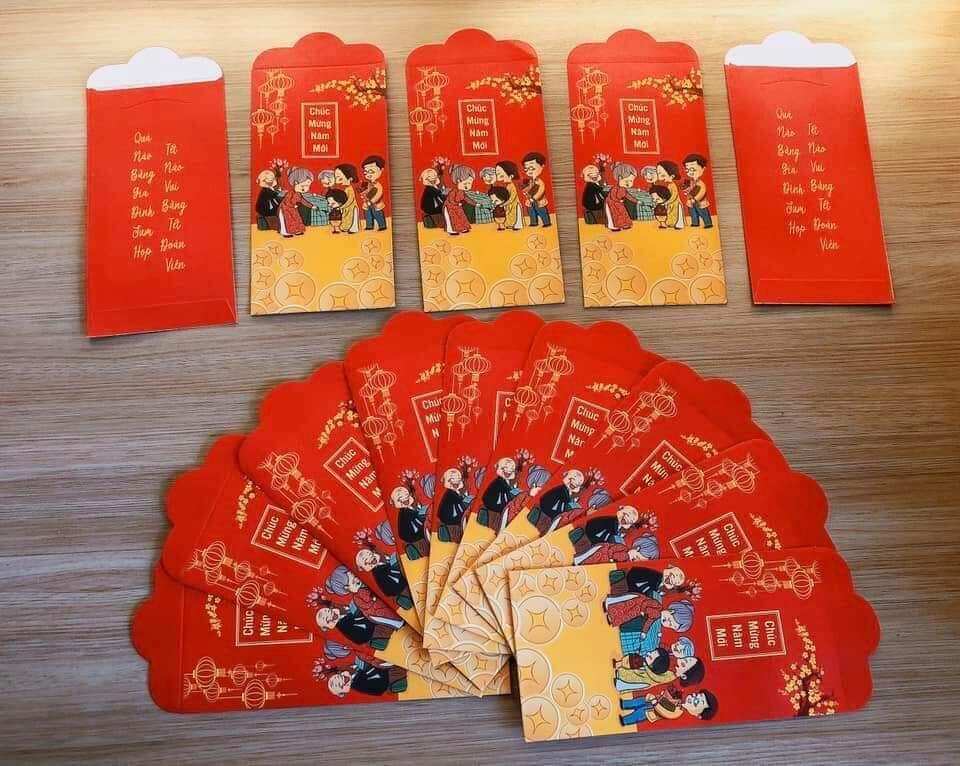 Combo 30 lì xì tết