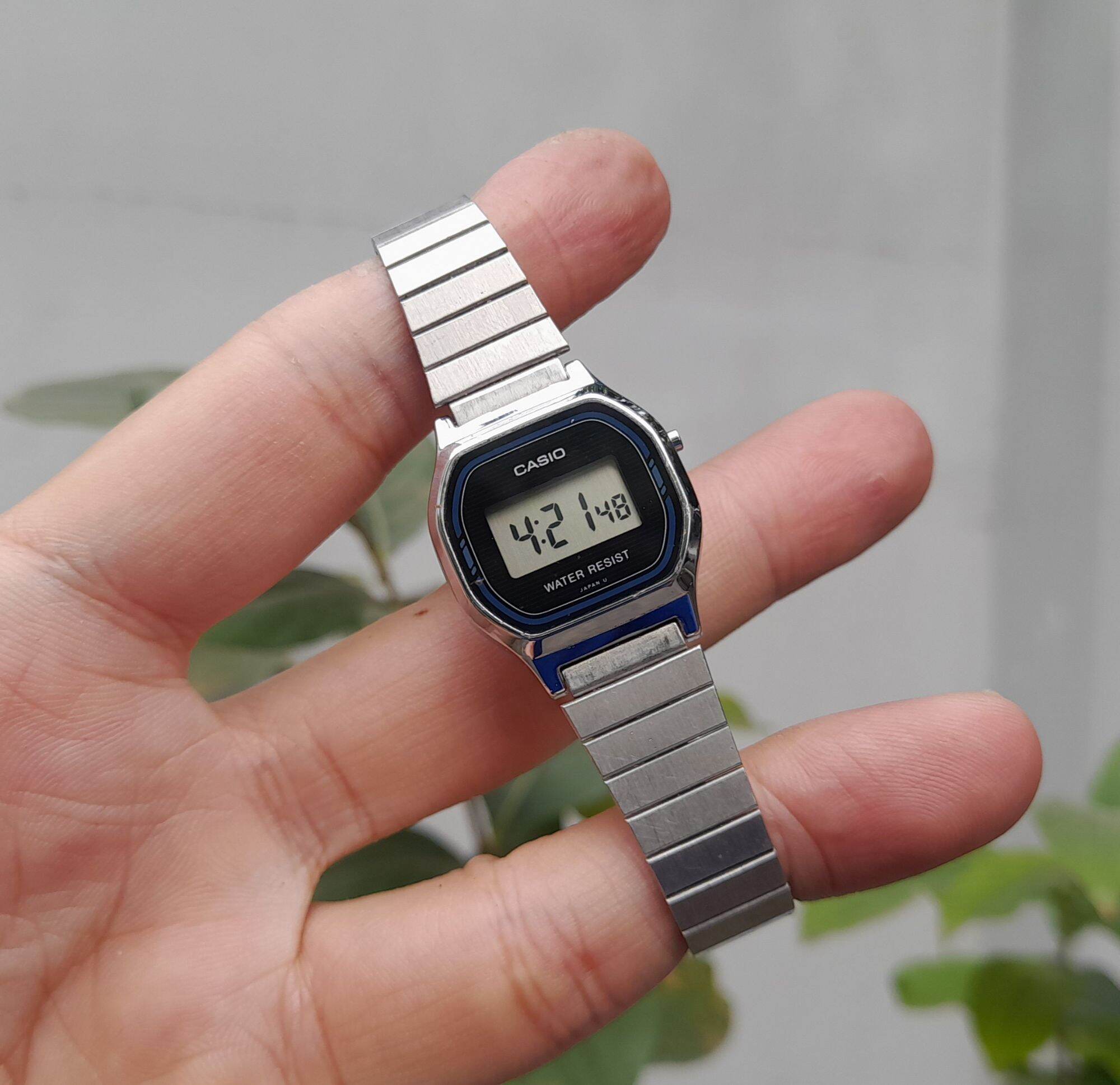 Đồng hồ điện tử NỮ Casio L500 nhỏ xinh nguyên zin