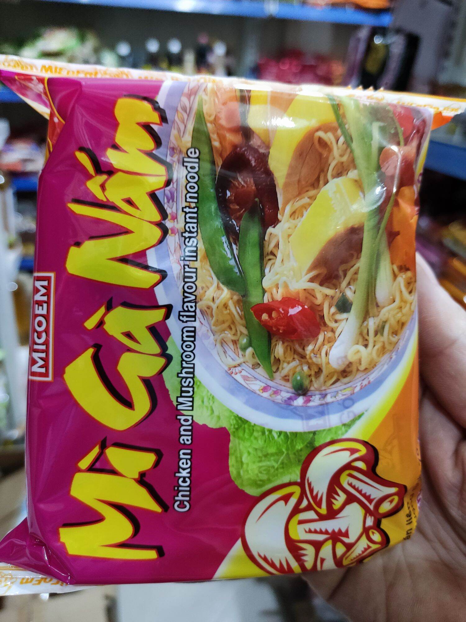 Mì gà nấm gói 75g