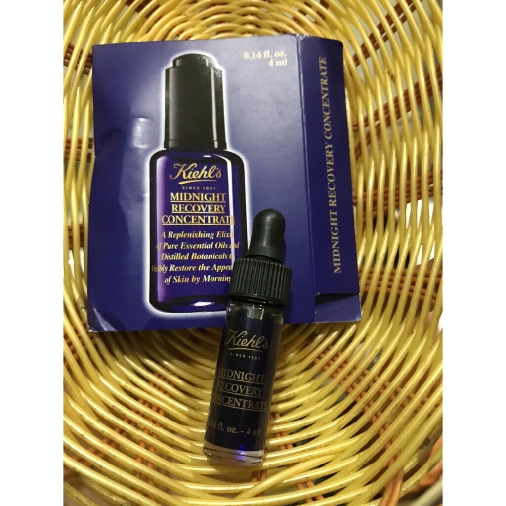 Size mini- Tinh chất phục hồi da ban đêm Kiehl’s Midnight 4ml