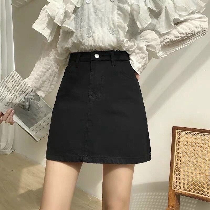 55-90kg Bigsize CHÂN VÁY A KAKI THỜI TRANG