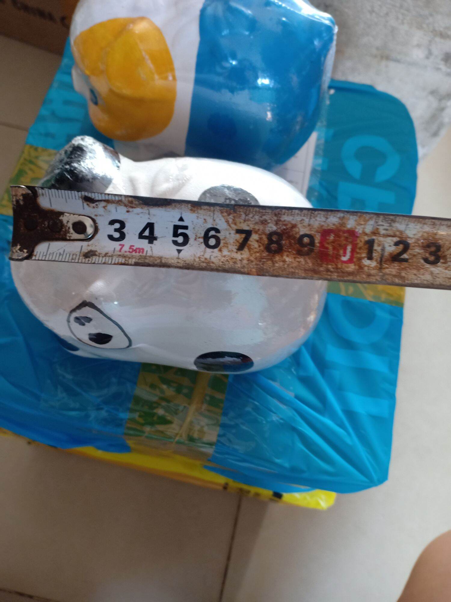Heo đất nhỏ (10cm) mẫu và màu ngẫu nhiên