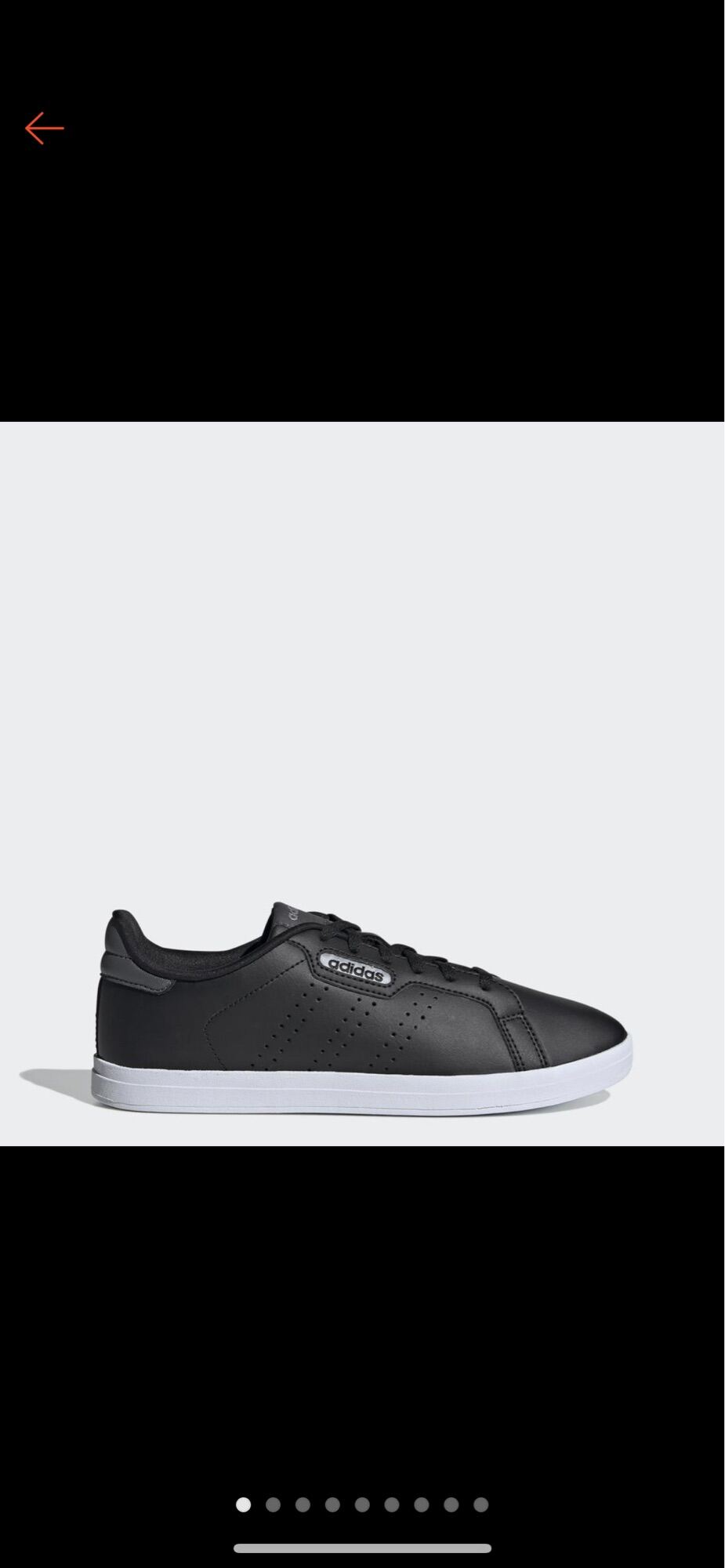 adidas TENNIS Courtpoint CL X Shoes Nữ Màu đen FW7384 size UK 51 2