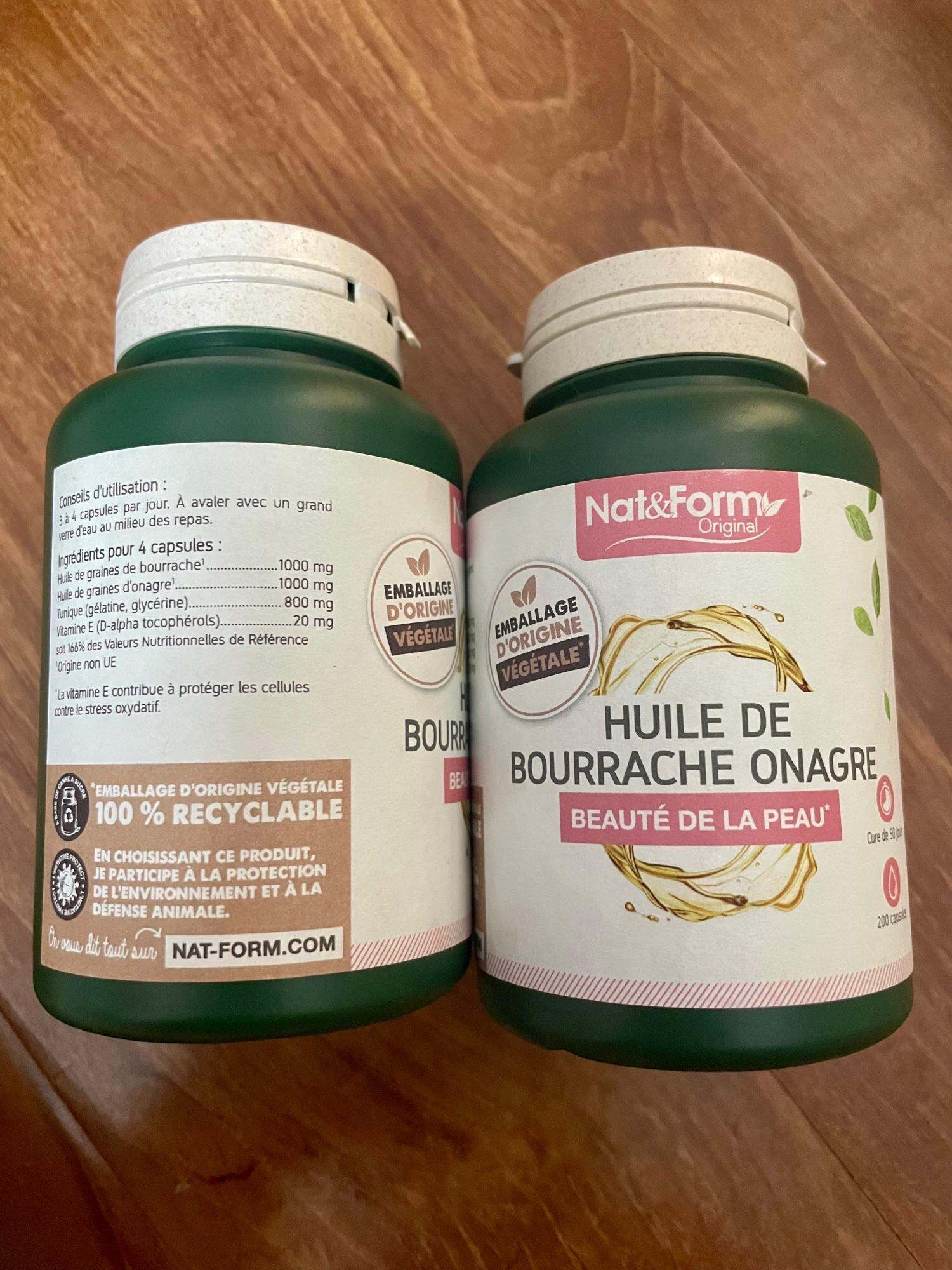 Tinh dầu hoa anh thảo/hoa lưu ly Nat Form Beauté de la peau - điều hòa cân bằng nội tiết cho chị em, đồng thời có vô vàn tác dụng khác như: hỗ trợ tim mạch, giảm căng thẳng/stress, giúp đẹp da giảm mụn