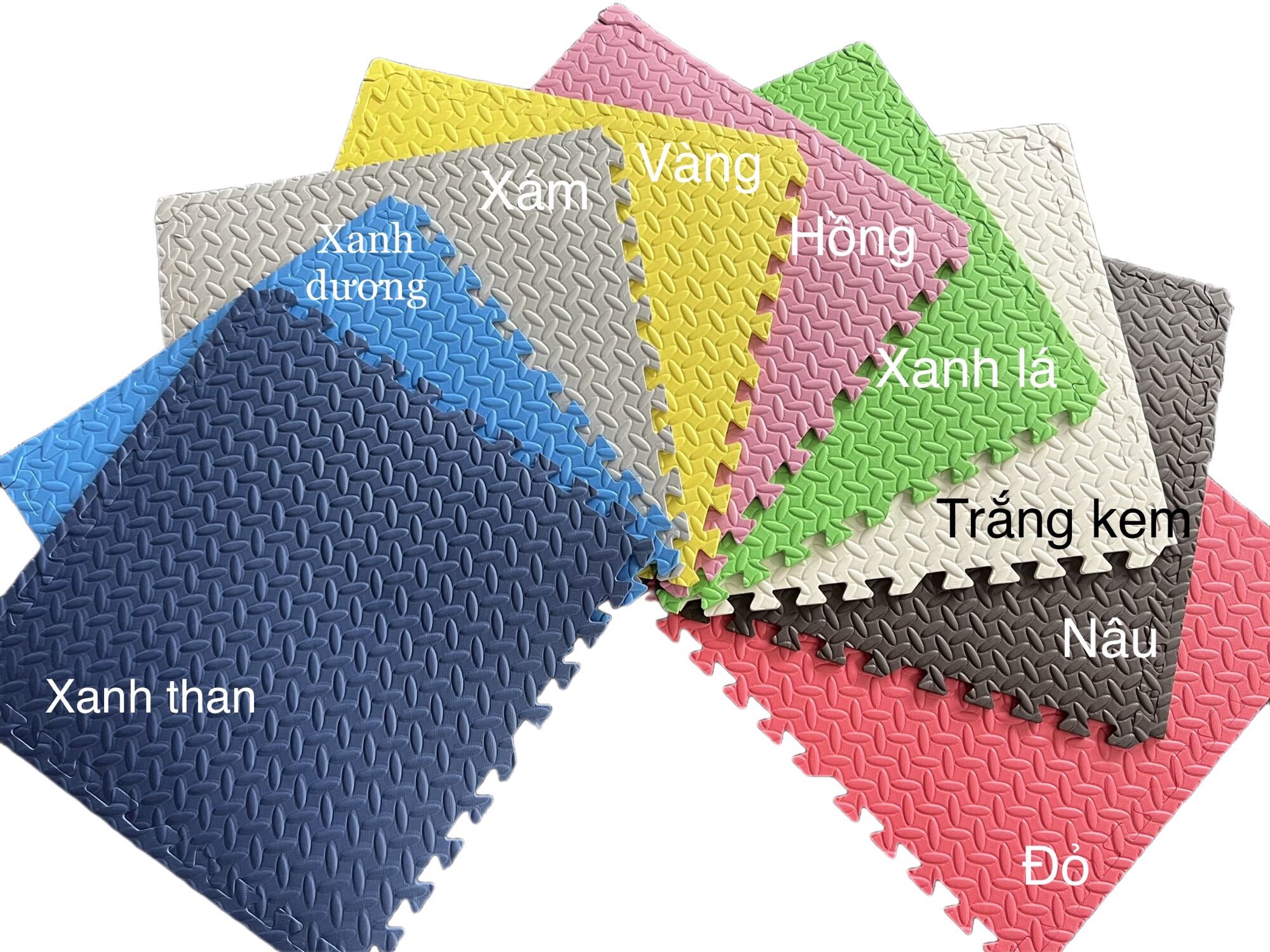 Xốp lót sàn vân khế 60x60x1cm có viền