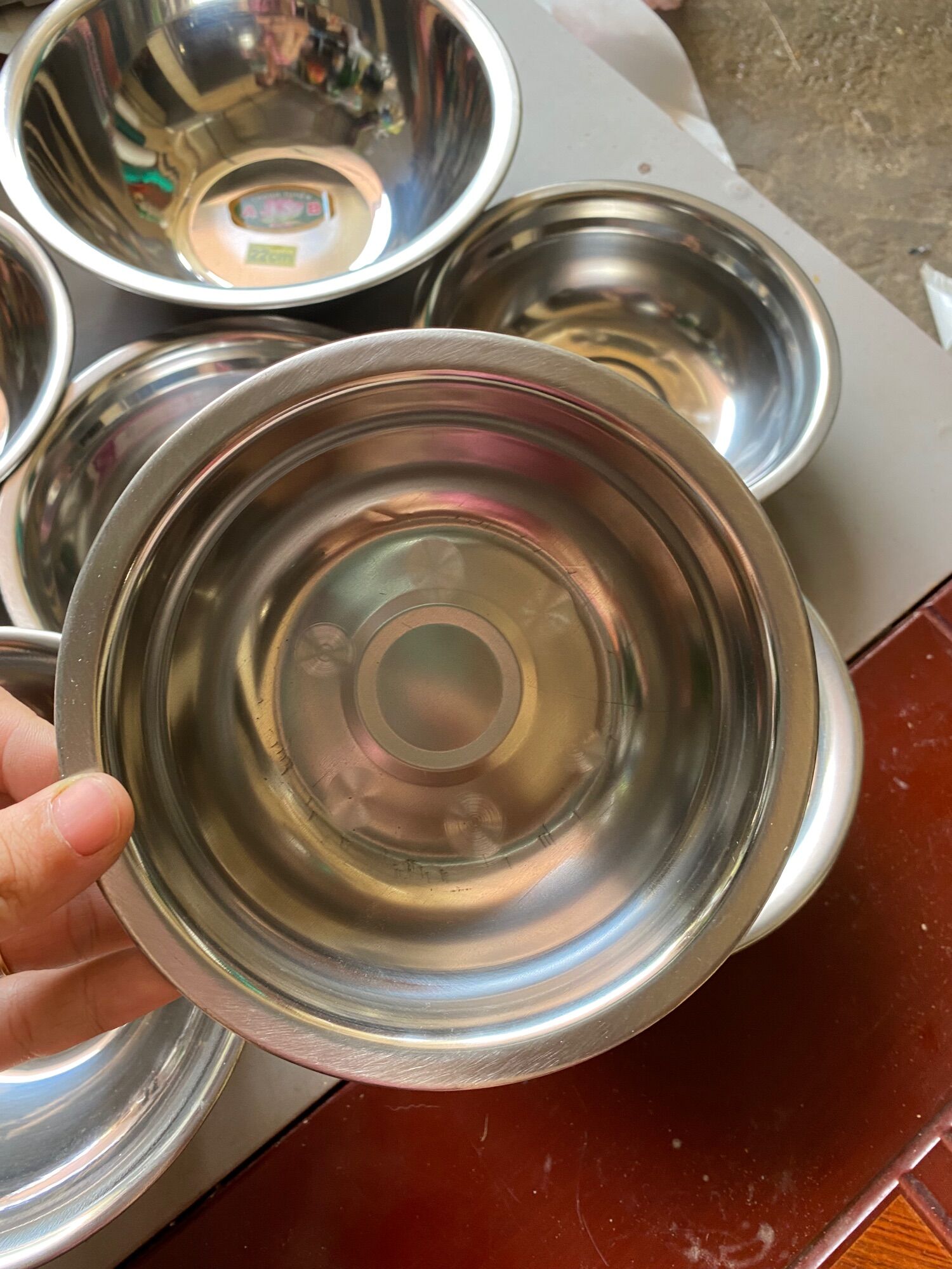 Bát inox bền đẹp đủ size