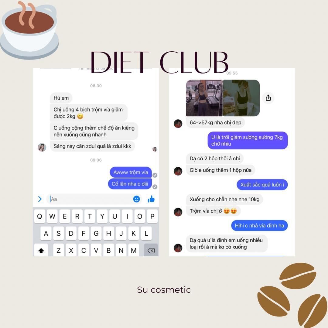 CÀ PHÊ GIẢM CÂN DIETCLUB