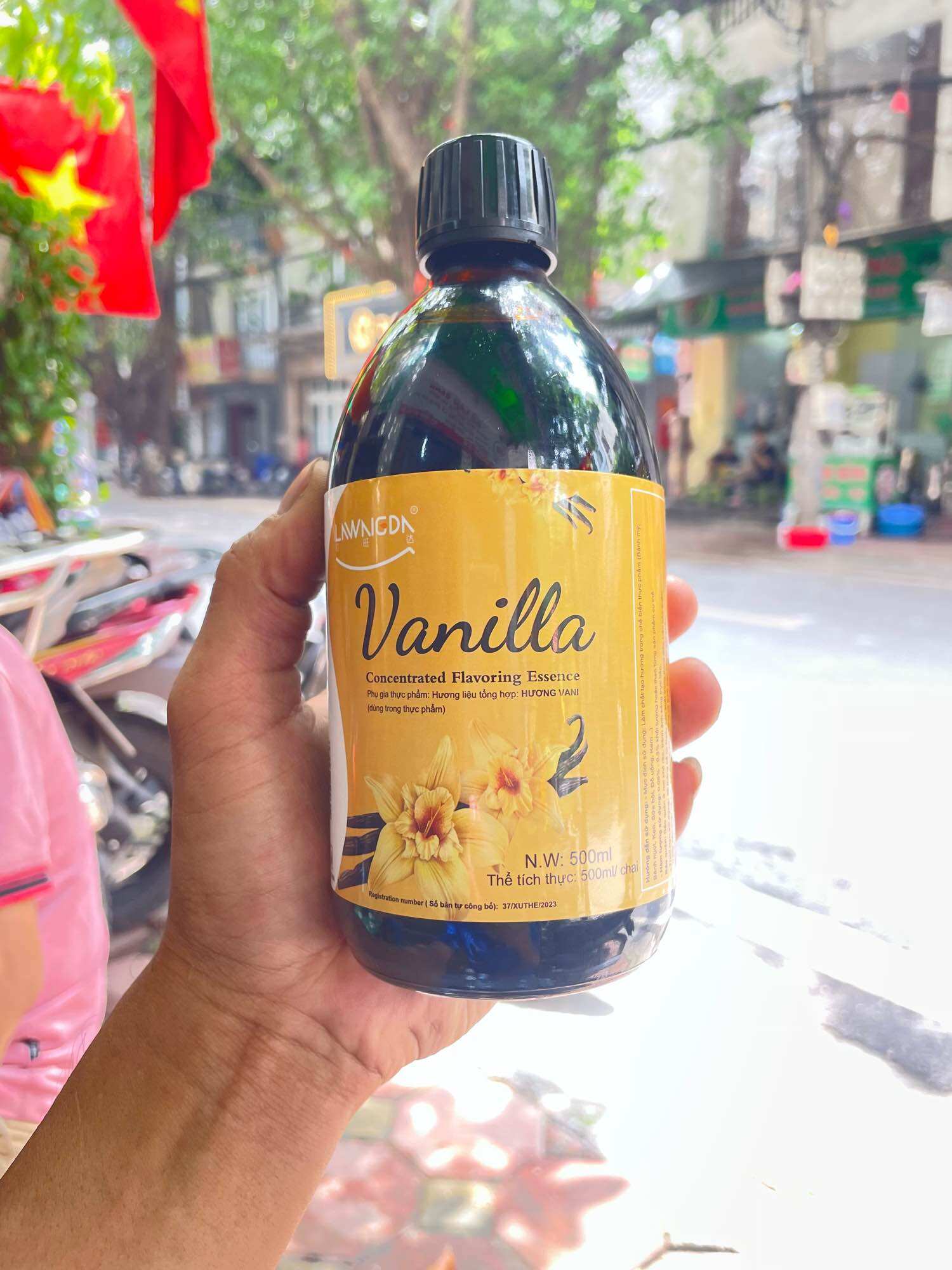 Tinh dầu vani 500ml