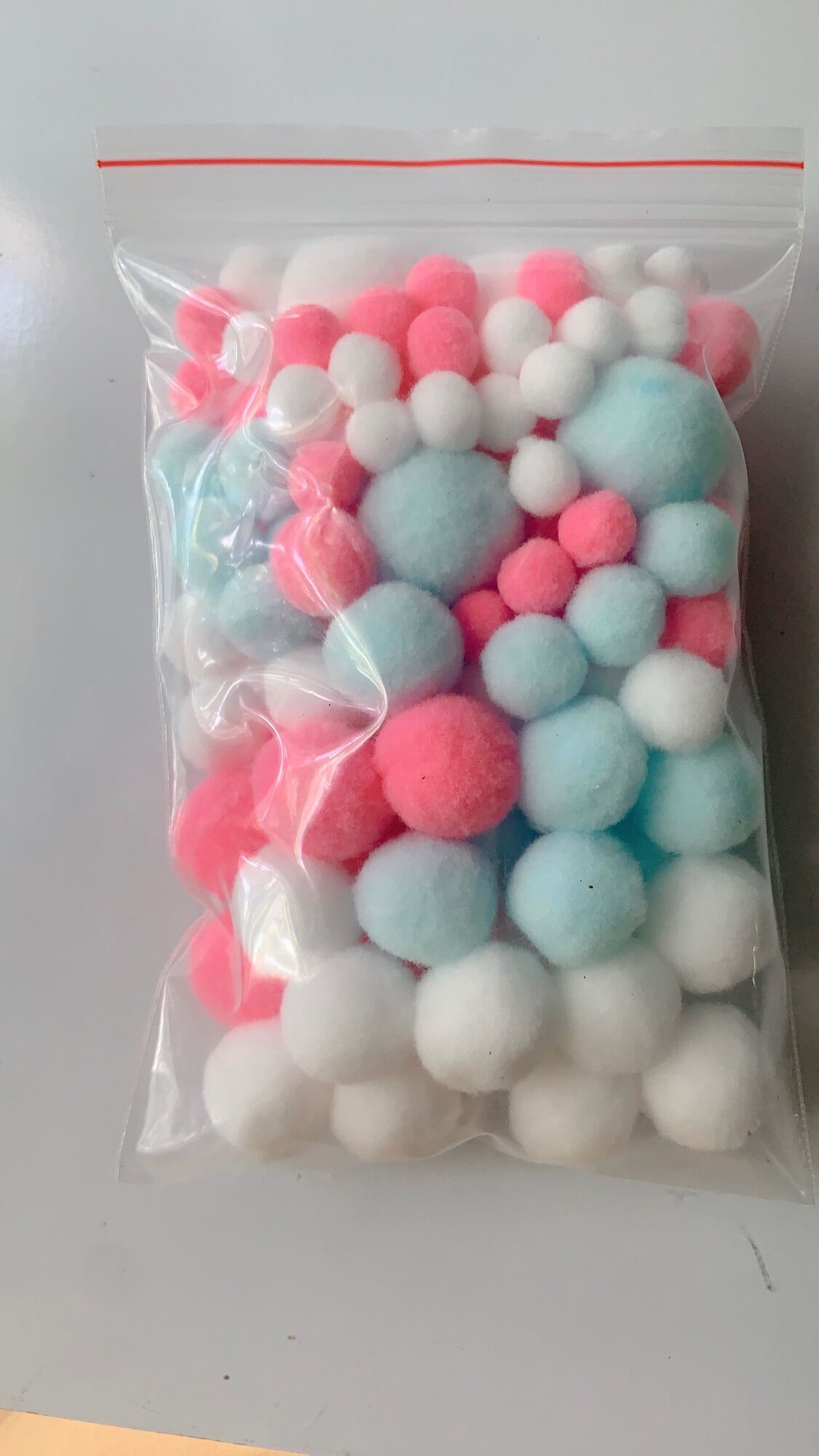 Chọn màu ib shop Bông pompom trang trí