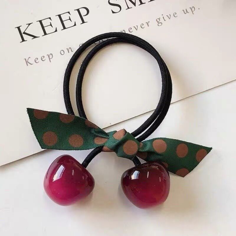 [HCM]Dây cột tóc hình trái cherry angel.house