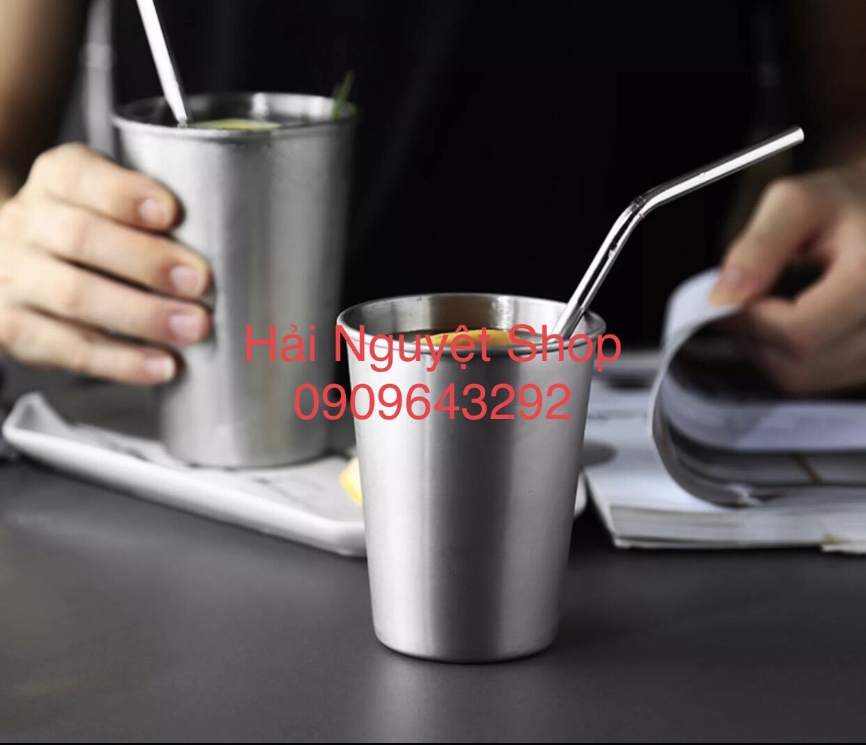 Ly/ Cốc inox 330ml, 350ml, 500ml