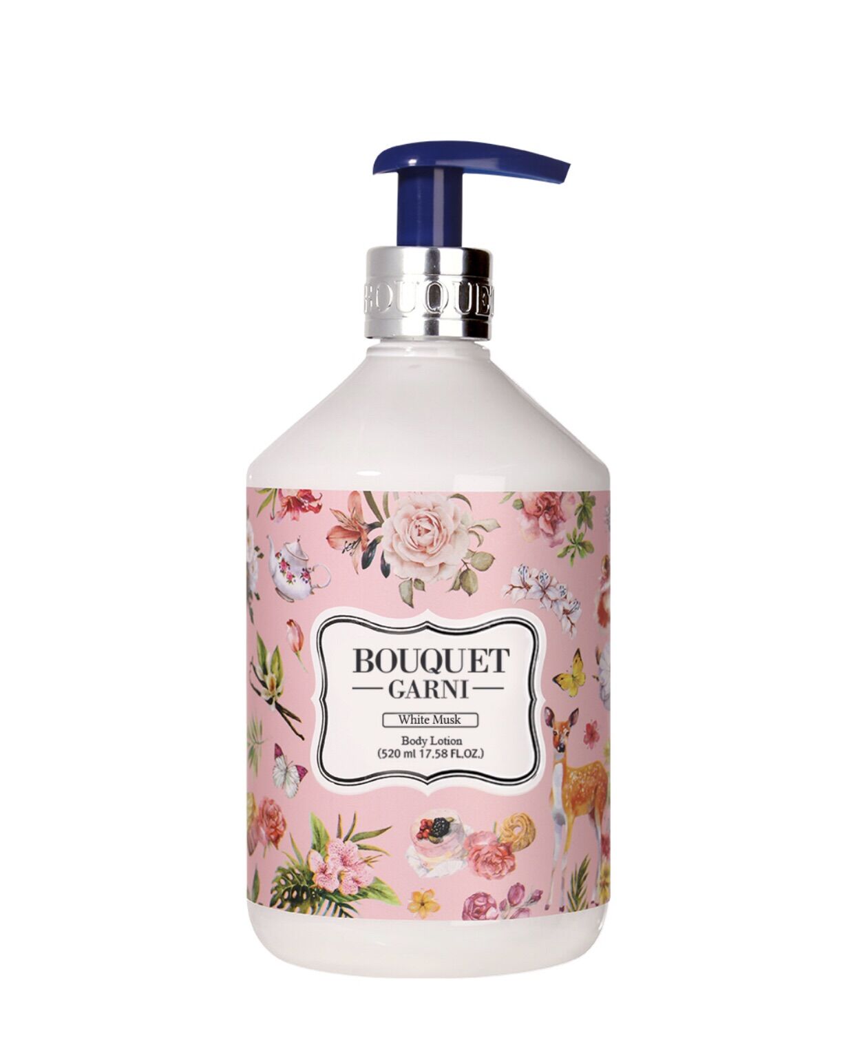 Sữa dưỡng thể bouquet garni body lotion white musk chai 520ml