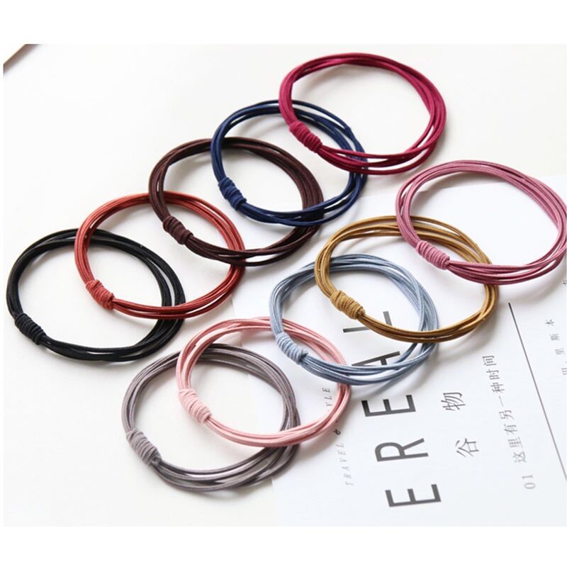 Set 5 dây buộc tóc nhã nhặn