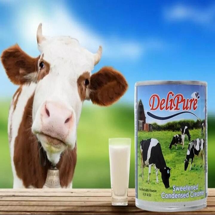 Combo 2 lon sữa đặc delipure