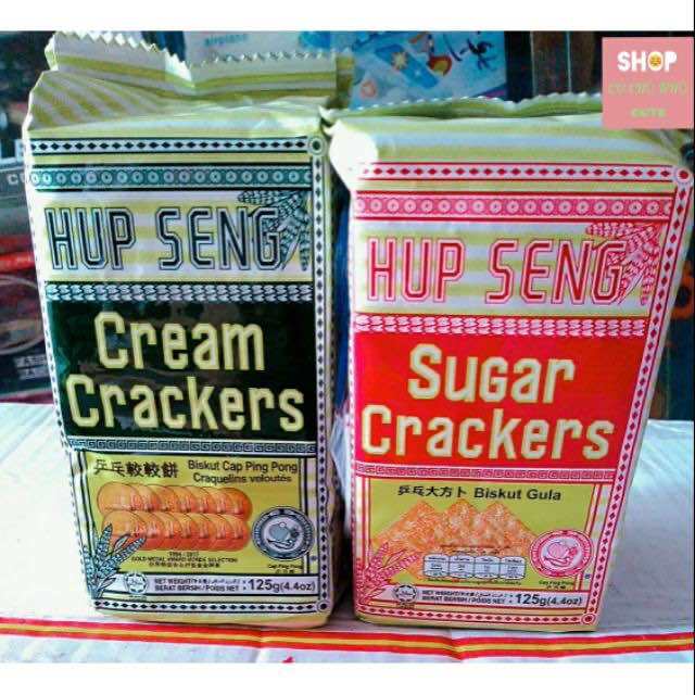 Bánh Crackers Hup Seng 125G