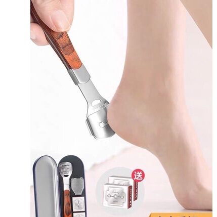 Dụng Cụ Chà Gót Chân,Mài Gót Chân,làm hồng gót chân ( kèm 10 lưỡi)