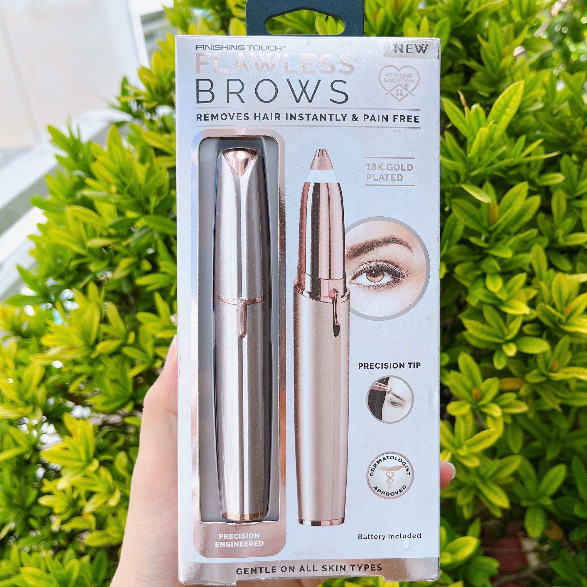 Máy tỉa lông mày FINISING TOUCH Flawless BROWS