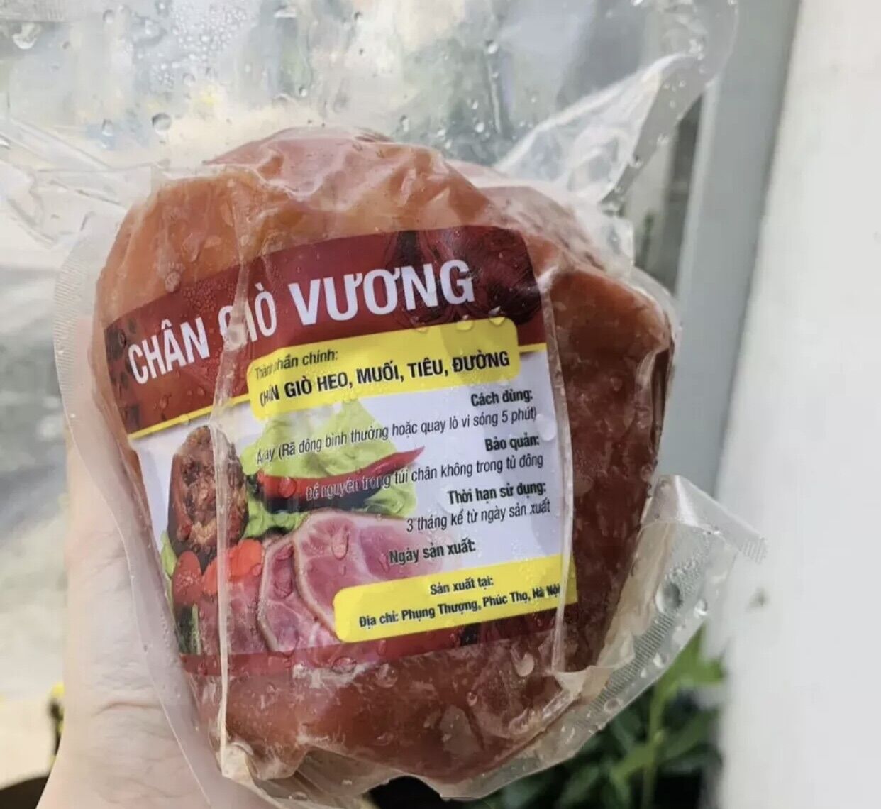 1kg bắp giò heo rút xương cuộn chỉ (Giao hoả tốc HCM)