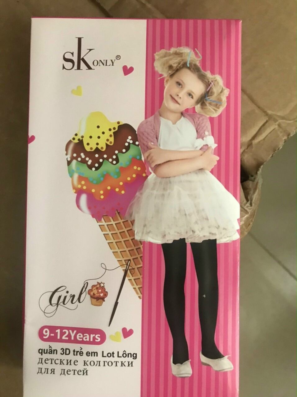 quần tất lót lông trẻ em SK