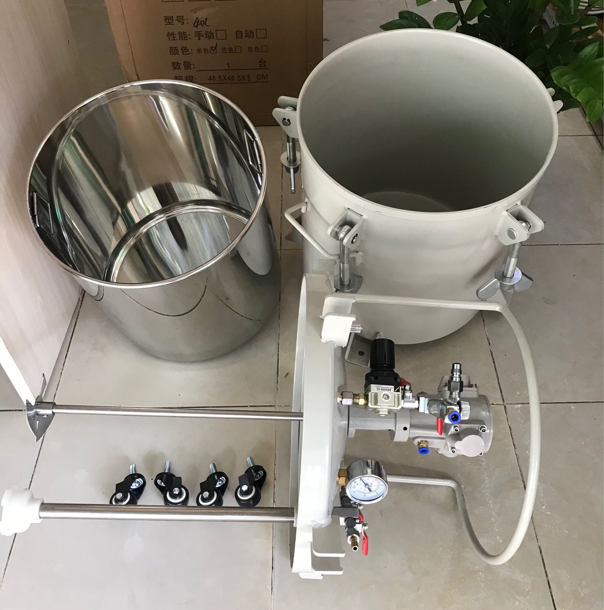 [HCM]THÙNG PHUN SƠN TỰ ĐỘNG 40 lít